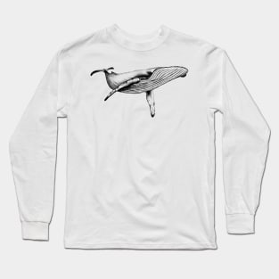 Blue Whale Long Sleeve T-Shirt